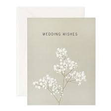Wedding Wishes Greeting Card