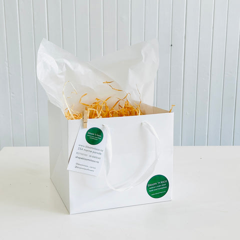 Add a Gift Bag - Large White