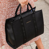 Manhattan Logo Tote Bag - Black