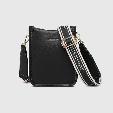 Parker Logo Phone Crossbody Bag - Black