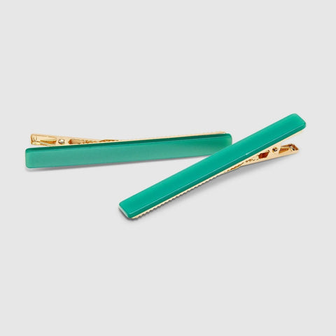 Leura Hair Clip - Green