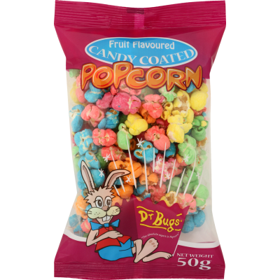 Dr Bugs - Fruit Flavoured Candy Popcorn