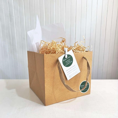 Add a Gift Bag - Brown Kraft With Handles