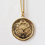 Star Sign Pendant Necklace - Cancer