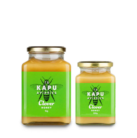 Clover Honey - Te Kapu Apiaries