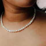 Nugget Pearl Strand Necklace