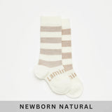 Merino Wool Knee High Socks Baby - Petal