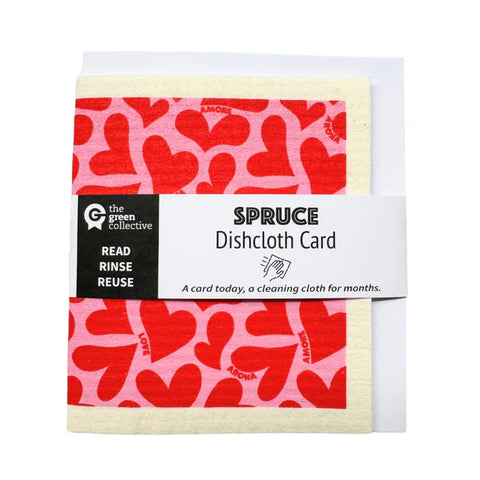 SPRUCE Dishcloth Greeting Cards