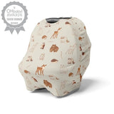 5 in 1 Multi Use Cover - Woodland Animals