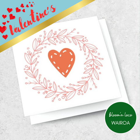 Understated Heart Card - V Day 25