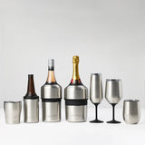 Huski Champagne Cooler - Brushed Stainless