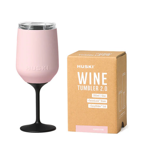 Huski Wine Tumbler 2.0 - Powder Pink