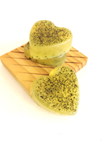 Heart Soap - Kawakawa & Lemongrass