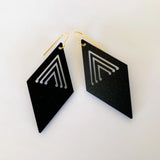 Tino Taimana Earrings Black