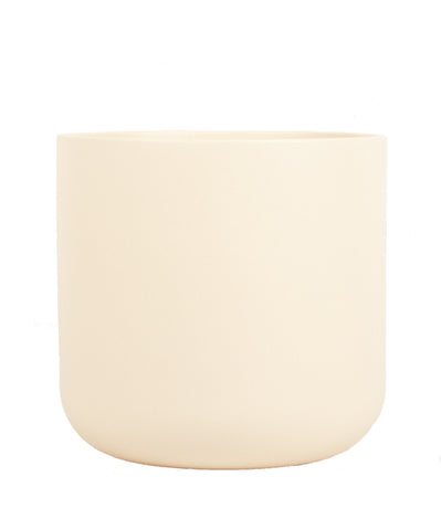 Ivy Ceramic Pot - Cream Matte