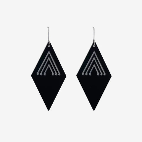 Tino Taimana Earrings Black