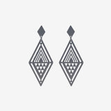 Nga Uara Tino Rangatiratanga Earrings - Silver