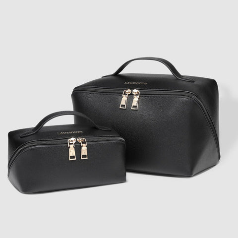Orion Ellis Cosmetic Bag Set - Black