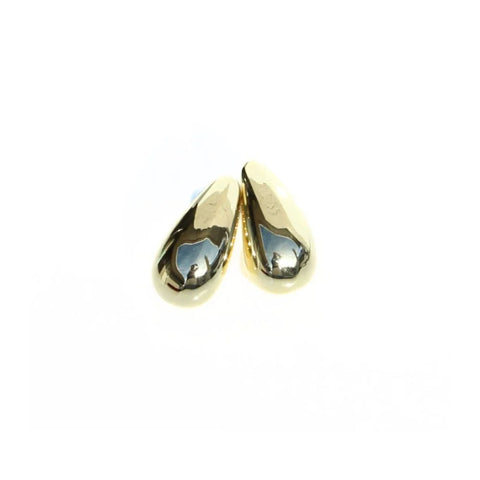 Large Tear Drop Earrings - Gold