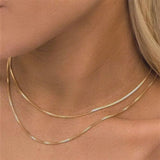 XL Box Chain Necklace - Gold