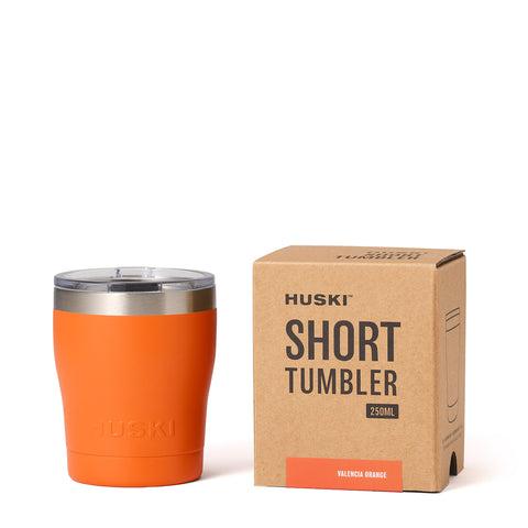 Huski Short Tumbler 2.0 - Valencia Orange