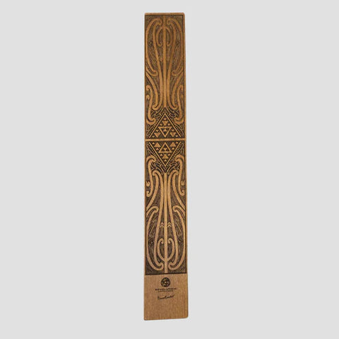 Rimu Bookmark - Taniko Kowhaiwhai