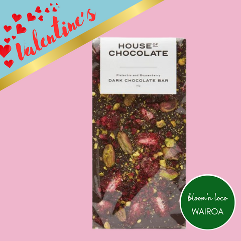 Sweet As - Pistachio and Boysenberry Dark Chocolate Bar