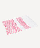 Multi Stripe Tea Towel - Red