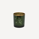 Etched Votive Green Small