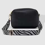 Ginger Crossbody Bag - Zebra Black