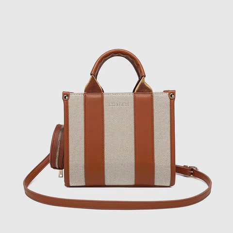 Manhattan Mini Tote - Natural Canvas