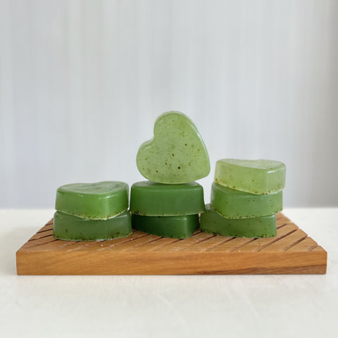 Horoi Heart Soap - Kawakawa & Lemongrass