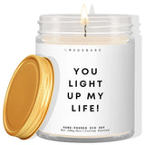 You Light Up My Life - Sweet Vanilla Caramel Candle