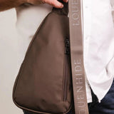 Boyd Nylon Sling Bag - Chocolate