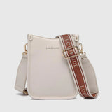 Parker Logo Phone Crossbody Bag - Vanilla