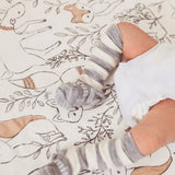 Merino Wool Knee High Socks - Baby - Pebble  0 - 3 months
