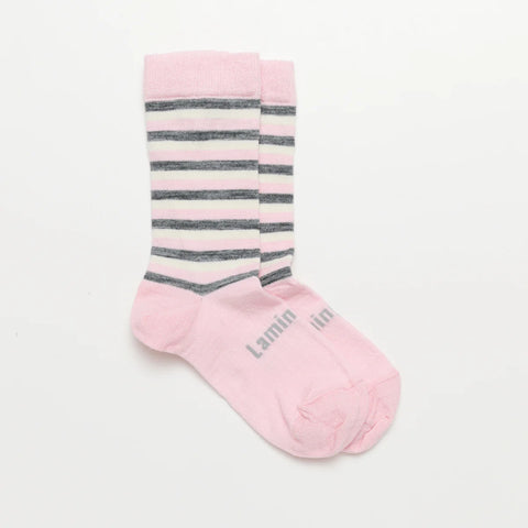 Merino Wool Soft Cuff Crew Socks - Woman - Lucille 8 - 11