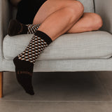 Merino Wool Crew Socks - Jersey for Woman