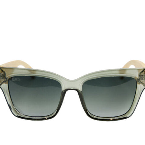 CB II Sunglasses - Ash Grey Wooden Arms 3771