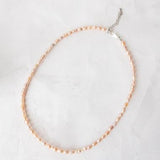 Pink Pearl Strand Necklace