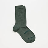 Merino Wool Crew Socks - Tuatara for Women