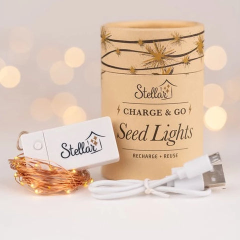 Charge & Go USB Rechargeable Seed Lights