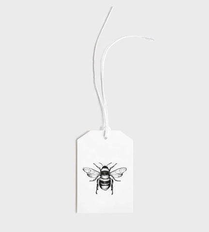 Father Rabbit Bee Gift Tag