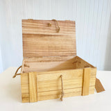 Wooden Storage Box - Large