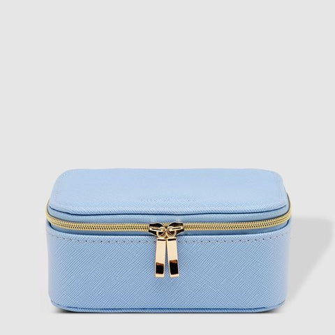 Lola Sky Blue Jewellery Box