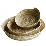 Shallow Woven Basket - Small