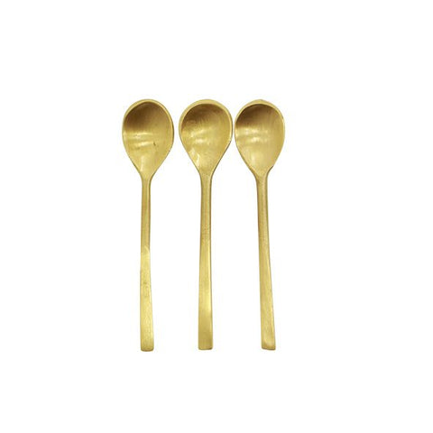 Brass Salt Spoon