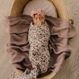 Bunny Hop Organic Muslin Swaddle