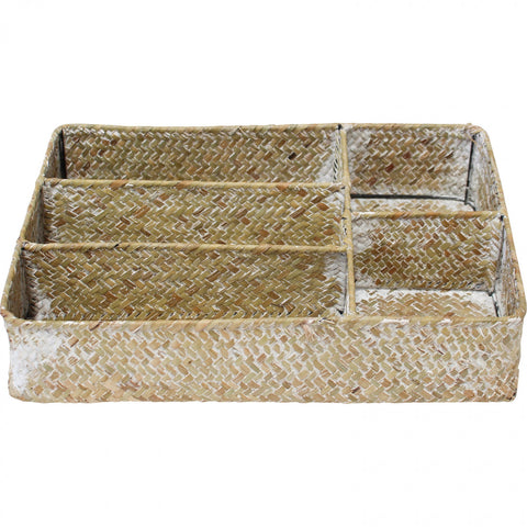 woven cutlery basket wairoa