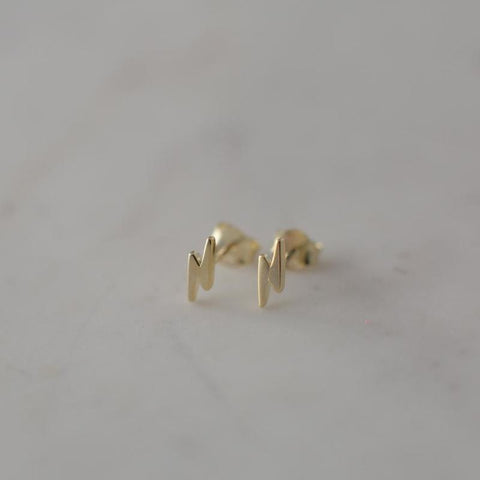 Flashy Earrings - Gold